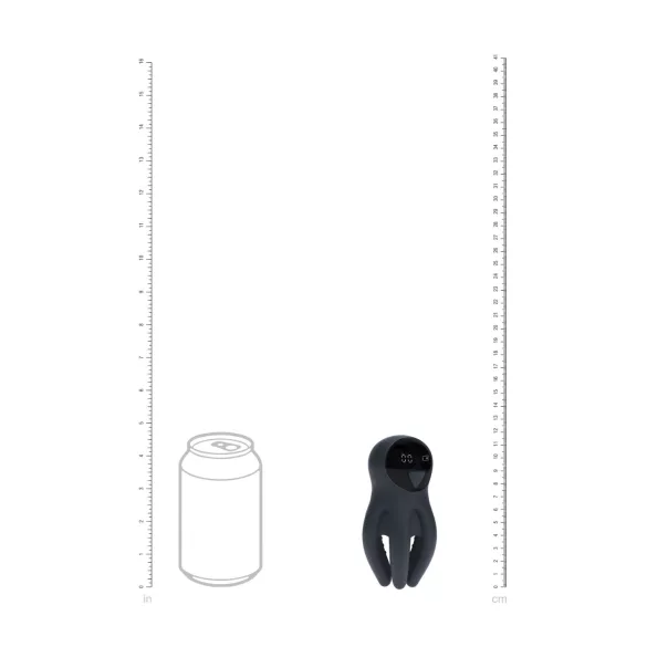 Levelz - vibrator pentru gland digital - negru