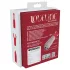 Loveline Candy - vibrator tip ruj cu 4 capete interschimbabile (roz)