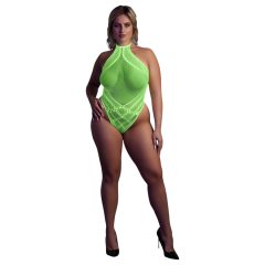 Ouch! - corp fluorescent cu efect de curea (verde neon)