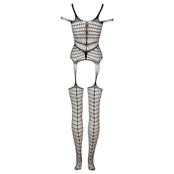 Le Désir - set lenjerie nețesută - negru - S-XL