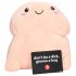 Penis de plush adorabil - 30cm (natur)