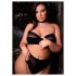 Le Désir Plus Size - Set Lenjerie 3 Piese - Negru (XL-4XL)