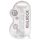 REALROCK - dildo realist din silicon transparent - 17 cm