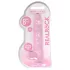 RealRock - dildo realist transparent - roz - 19cm