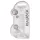 RealRock - dildo realist transparent - 19 cm
