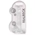 RealRock - dildo realist transparent - 19 cm