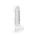 RealRock - dildo realist transparent - 19 cm