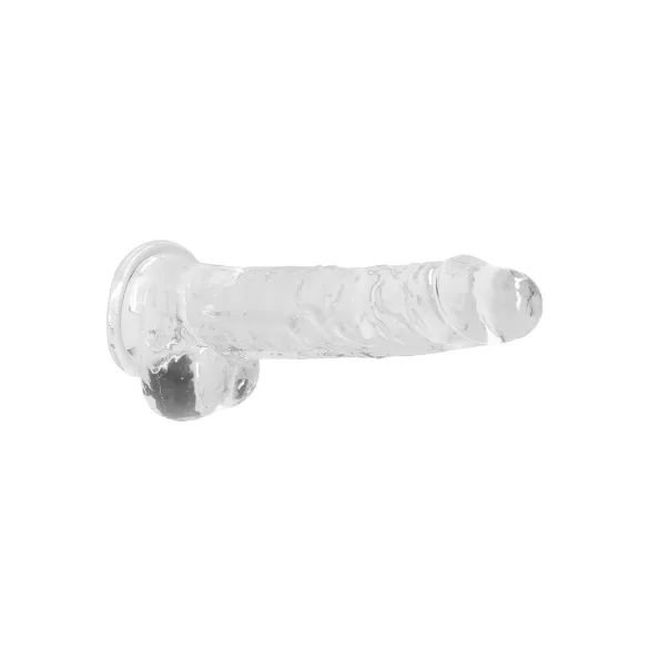 RealRock - dildo realist transparent - 19 cm