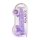 REALROCK - dildou realist transparent - mov (22cm)