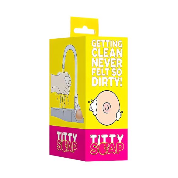 Titty - săpun erotic model sâni - natural (95g)