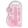RealRock - dildo realist transparent - roz 15cm