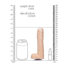 Dicky Cum - săpun cu penis și testicule - natural (250g)