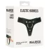 RealRock - chiloți elastici - pentru strap-on - negru