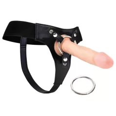   RealRock Deluxe - ham pentru jucării sexuale - reglabil - negru