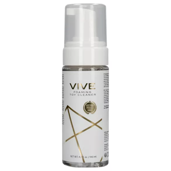 Vive - spray curățare jucării intime - spumă igienizantă 140ml