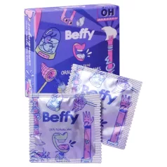 Beffy - prezervativ oral ultra subțire - 2 bucăți