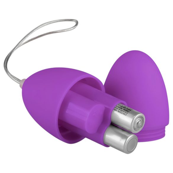 Easytoys - Ou vibrator cu telecomandă - 7 funcții - mov