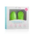 Easytoys - Ou vibrant cu 7 ritmuri și telecomandă (verde)