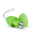 Easytoys - Ou vibrant cu 7 ritmuri și telecomandă (verde)