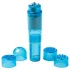 Easytoys - mini vibrator cu set accesorii - albastru (5 piese)