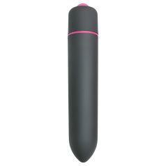   Easytoys Bullet - vibrator subțire și rezistent la apă (negru)