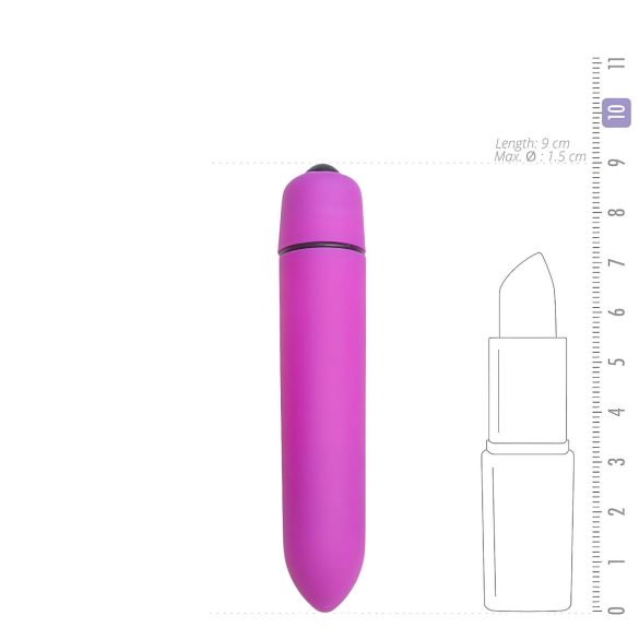 Easytoys - vibratoare tip bullet - rezistent la apă - mov