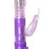 Easytoys Butterfly - vibrator rotativ și pulsatoriu (mov)