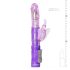 Easytoys Butterfly - vibrator rotativ și pulsatoriu (mov)