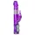 Easytoys Rabbit - vibrator rotativ cu biluțe și braț pentru clitoris - mov