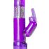 Easytoys Rabbit - vibrator rotativ cu biluțe și braț pentru clitoris - mov