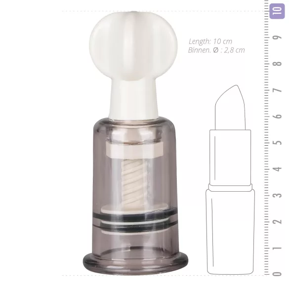 EasyToys - pompă de supt pentru sfârcuri - mică (2 bucăți)