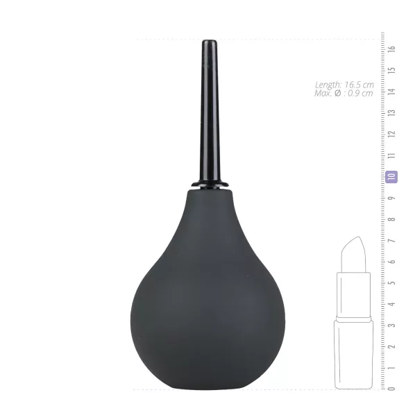 Easytoys - duș anal - mare - negru