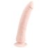 Easytoys - dildo cu ventuză din silicon 100% (21cm) - natural