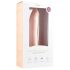 Easytoys - dildo cu ventuză din silicon 100% (21cm) - natural
