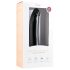 Easytoys - dildo din silicon, cu ventuză, 100% (21 cm) - negru