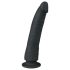 Easytoys - dildo cu ventuză - silicon 100% - 21 cm - negru