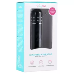 Easytoys - Vibrator tip baton răsucit - negru