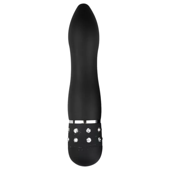 Easytoys - mini vibrator curbat Diamond - negru