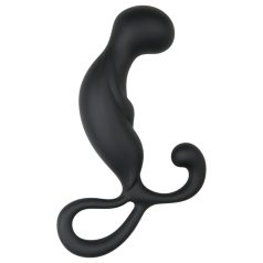   EasyToys - vibrator prostată - stimulare punctuală - silicon negru