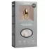 Easytoys - butt plug metalic cu coadă de vulpe - auriu/alb