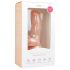 Easytoys - dildo cu ventuză și testicule - 15 cm - culoare naturală