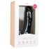 Easytoys - Dildo cu ventuză și testicule (20cm) - negru