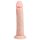 Easytoys - dildo realist cu ventuză (20,5 cm) - culoare naturală