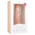 Easytoys - dildo realist cu ventuză (20,5 cm) - culoare naturală