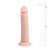 Easytoys - dildo realist cu ventuză (20,5 cm) - culoare naturală