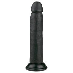 Easytoys - dildo realist cu ventuză - 20,5 cm - negru