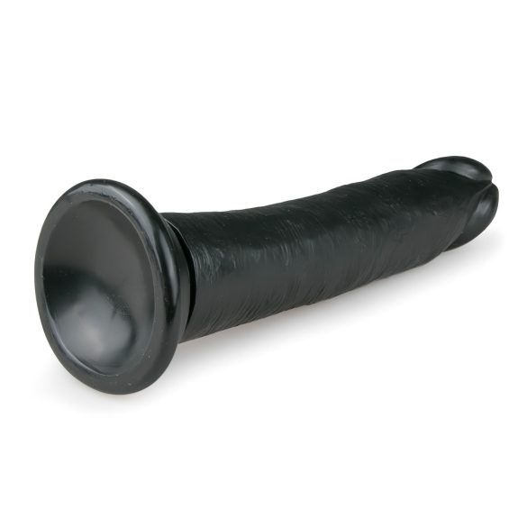Easytoys - dildo realist cu ventuză - 20,5 cm - negru