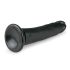 Easytoys - Dildo realist cu ventuză (20,5cm) - negru