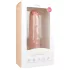 Easytoys - dildo mare cu ventuză - 28,5cm - culoare naturală
