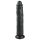 Easytoys - dildo mare cu ventuză - 28,5 cm - negru